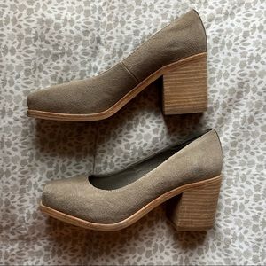 Intentionally Blank block heels